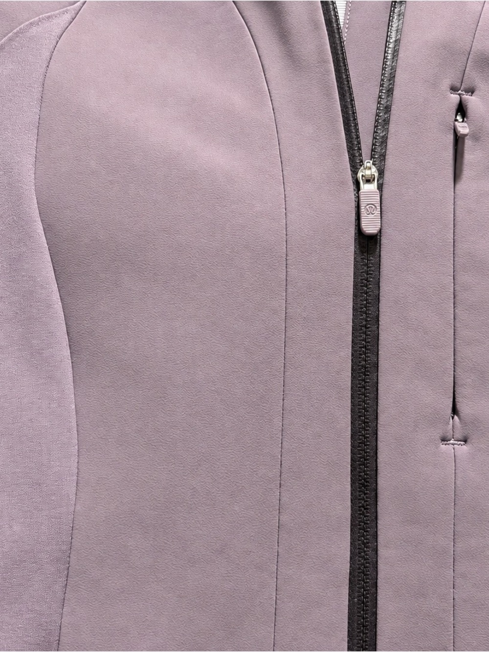Lululemon Cross Chill RepelShell Jacket Size 0 Purple Mauve Running - Picture 6 of 12
